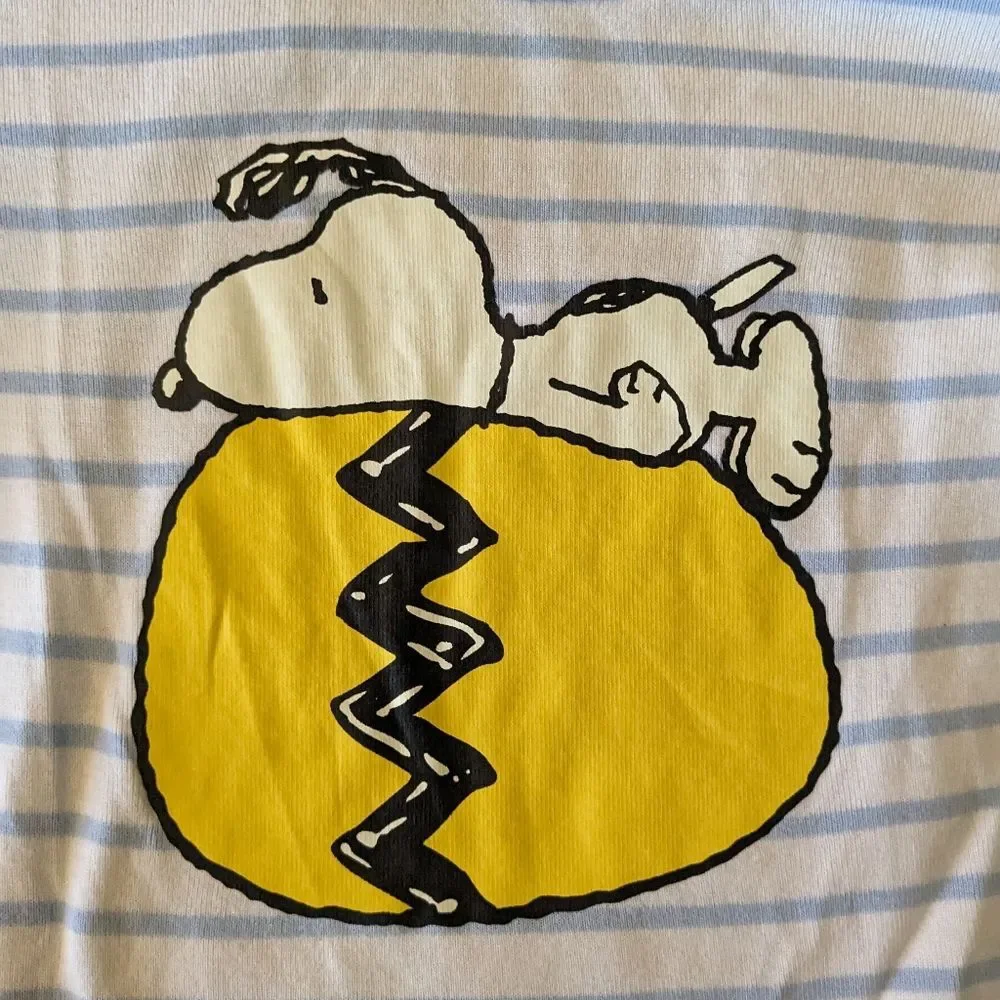 Hanna Andersson x Peanuts Snoopy Organic Cotton EUC Unisex US 12 150cm